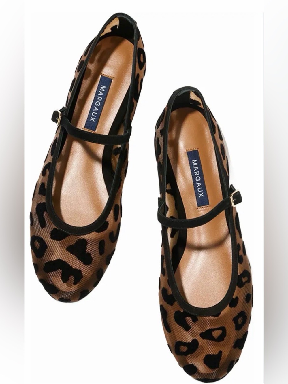 Margaux The Mesh Leopard Mary Jane 
Size 6.5 medium
New in box, never worn